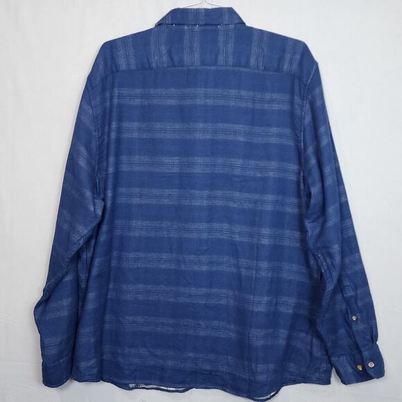 NWT BANANA‎ REPUBLIC MEN'S Untucked Flannel Shirt Size XXL - Picture 3 of 8